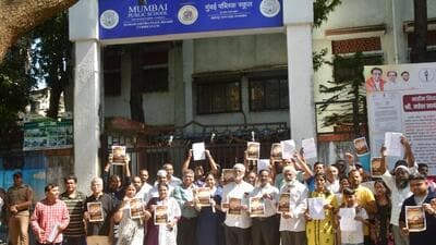 Around 1,000 students were enrolled in the school during the 2024-25 academic year before it was shut down, triggering protests from parents and students and demands for reopening the school (HT Photo) Around 1,000 students were enrolled in the school during the 2024-25 academic year before it was shut down, triggering protests from parents and students and demands for reopening the school (HT Photo)