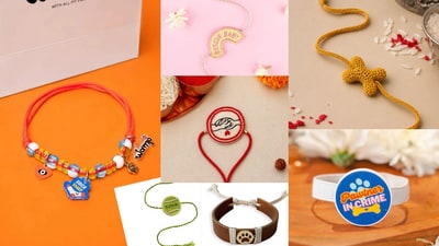 Rakhis for doggos and cattos in quirky themes are winning over hearts of pet lovers. Rakhis for doggos and cattos in quirky themes are winning over hearts of pet lovers.