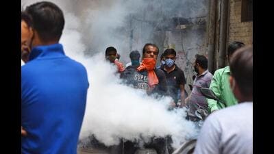 Dengue cases have risen sharply during the monsoon, with 410 suspected and 20 positive cases recorded in August alone as compared to 323 suspected and 12 positive cases last month. (REPRESENTATIVE PHOTO) Dengue cases have risen sharply during the monsoon, with 410 suspected and 20 positive cases recorded in August alone as compared to 323 suspected and 12 positive cases last month. (REPRESENTATIVE PHOTO)
