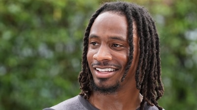 The Los Angeles Rams traded Jarquez Hunter to the Miami Dolphins in exchange for wide receiver Tutu Atwell. (AP Photo)