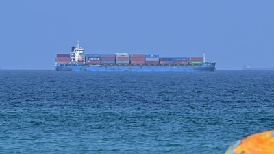 As per the British maritme agency, an "unknown projectile" struck a tanker near the Omani coast, causing a fire to breakout. (AFP/Representational)
