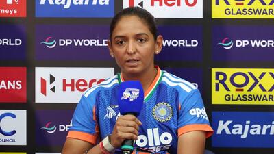 India women’s team captain Harmanpreet Kaur at a press conference ahead of the Women’s T20 Asia Cup 2026 in UAE. (ACC) India women’s team captain Harmanpreet Kaur at a press conference ahead of the Women’s T20 Asia Cup 2026 in UAE. (ACC)
