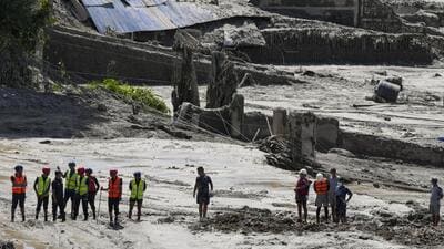 Nepalese authorities have launched a multi-agency search and rescue operation to locate survivors and provide emergency relief (PTI) Nepalese authorities have launched a multi-agency search and rescue operation to locate survivors and provide emergency relief (PTI)