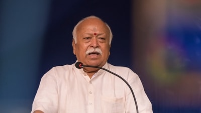 File photo of Rashtriya Swayamsevak Sangh (RSS) chief Mohan Bhagwat. (PTI) File photo of Rashtriya Swayamsevak Sangh (RSS) chief Mohan Bhagwat. (PTI)