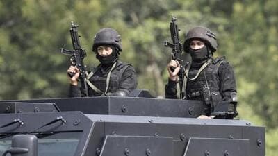 The NSG, which is India’s counter terror ops force conducts such commando training. The NSG, which is India’s counter terror ops force conducts such commando training.