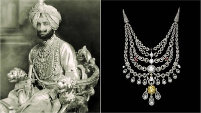Maharaja Bhupinder Singh commissioned Cartier to turn thousands of diamonds into a necklace so extraordinary that its legacy lives on nearly a century later. (Instagram) Maharaja Bhupinder Singh commissioned Cartier to turn thousands of diamonds into a necklace so extraordinary that its legacy lives on nearly a century later. (Instagram)