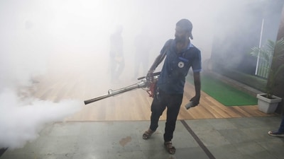 Delhi’s recent rainfall has increased mosquito breeding sites (HT Photo)
