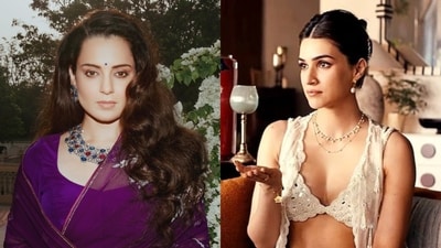 Kangana Ranaut says Kriti Sanon’s bralette wasn’t the real issue in the Rakshabandhan ad. Kangana Ranaut says Kriti Sanon’s bralette wasn’t the real issue in the Rakshabandhan ad.