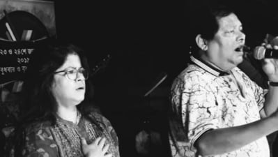 A well-known name in the Bengali film industry, Mukherjee has acted in films including The Namesake, Accident, Muktodhara and Jaatishwar. (Instagram@Kharaj Mukherjee) A well-known name in the Bengali film industry, Mukherjee has acted in films including The Namesake, Accident, Muktodhara and Jaatishwar. (Instagram@Kharaj Mukherjee)