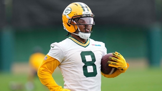 Josh Jacobs has now been formally charged, roughly three months after the alleged altercation involving his girlfriend. (Getty Images via AFP)