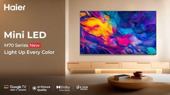 Mini LED technology and AI processing work together to deliver richer, clearer and more detailed visuals.