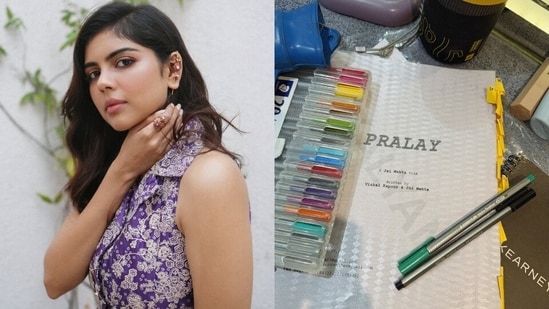 Kalyani Priyadarshan posted a glimpse of her time in Mumbai.
