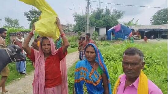 Over 4,000 people were evacuated from parts of Bihar. (HT PHOTO)