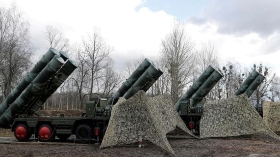 The S-400 is a Russian-made air defence missile system.