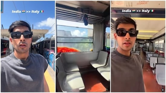 Man praises India's infrastructure, calls it superior to Italy.