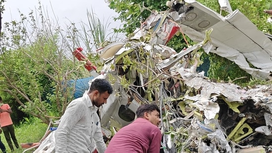 The crash took place near the Ganga barrage.