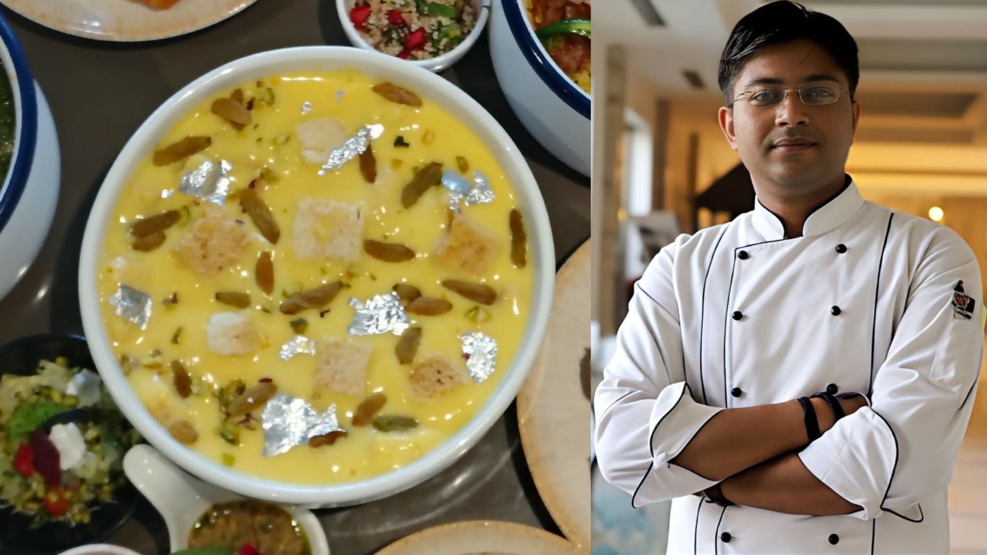 Chef Avinash and his Sultani Custard Kheer Chef Avinash and his Sultani Custard Kheer