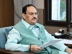 JP Nadda, who earlier held negotiations with Cockroach Janata Party(@MoHFW_INDIA X/ ANI Photo)