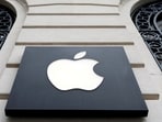 FILE PHOTO: View of an Apple logo at an Apple store in Paris, France, April 23, 2025. REUTERS/Abdul Saboor/File Photo(REUTERS)