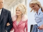 Natalie Harp is facing criticism on social media after Trump shared a post involving singer Dolly Parton. 