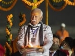 File photo of Rashtriya Swayamsevak Sangh (RSS) chief Mohan Bhagwat.(AP Photo)