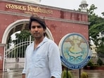 Anud Singh Dhaka at Lucknow University where the has shot thrice