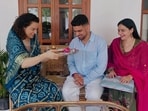 Kangana Ranaut celebrates Raksha Bandhan.