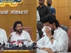 B Nagendra's resignation came amid heightened political pressure on him and the Congress government over the alleged Valmiki Corporation scam case.(X video grabs)