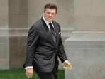 Bret Baier of Fox News confronted President Trump's criticism during his show, defending reporter Jonathan Hunt and correcting the president's statements on the Iran conflict.(REUTERS)