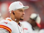 Kansas City Chiefs quarterback Patrick Mahomes during the first half an NFL football game against the Tampa Bay Buccaneers, Saturday, Aug. 22.