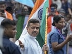 Suvendu Adhikari said his government will not allow Jadavpur University to become a ground for Maoist sympathisers and those seeking Kashmir’s independence. (PTI)