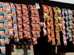 The Food Safety and Standards Authority of India has proposed a red-coloured hexagonal shape for food products which are high in any two or more nutrients - saturated fat, sugar or salt.(HT File)