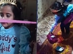 Little girl stunned by family’s thoughtful birthday surprise.(Instagram/@jyoti.vyas3)