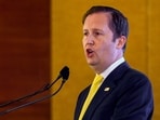 US Ambassador to India Sergio Gor.(PTI)