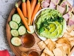 This homemade green pea hummus takes just a few minutes to make, tastes so much better, and packs 12-13 grams of protein. (Pinterest)