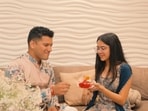 Brother-sister duo Raghav and Prachi Agarwal jam together onstage as Backstage Siblings.
