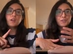 An Indian woman in London joked about needing subtitles to understand British accents during work meetings.(Instagram/annather.life)