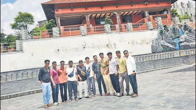 11 Nashik college students escape Nepal flood by two hours, stranded in Kathmandu 11 Nashik college students escape Nepal flood by two hours, stranded in Kathmandu