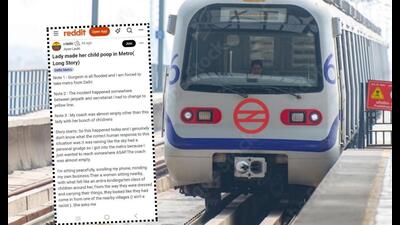 A recent Reddit post revealed an incident alleging how a woman allowed her child to relieve themselves inside Delhi Metro. (Photo: AdobeStock (For representational purposes only))