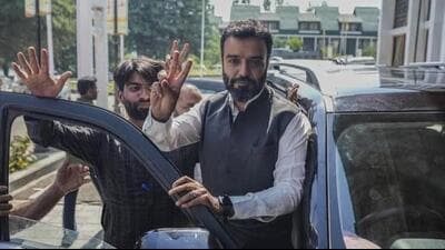 Mehdi also wrote a letter to the NC president blaming the ruling party for changing its political position on Article 370 and statehood and sought answers from the former CM on Article 370. (HT File) Mehdi also wrote a letter to the NC president blaming the ruling party for changing its political position on Article 370 and statehood and sought answers from the former CM on Article 370. (HT File)