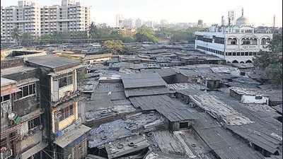 Mumbai...9th March 2012... A view of the slum and the dilapidated chawl buildings of the punjabi refugee colony at Sion Koliwada ... HT Photo By Anshuman Poyrek (Hindustan Times) Mumbai...9th March 2012... A view of the slum and the dilapidated chawl buildings of the punjabi refugee colony at Sion Koliwada ... HT Photo By Anshuman Poyrek (Hindustan Times)