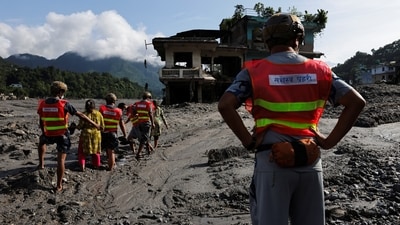 This comes as the death toll due to the devastating flash flood in Nepal's Rasuwa district rose to 469 on Friday. (REUTERS)