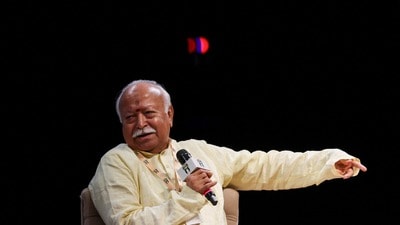 న్యూయార్క్‌లో ఆర్‌ఎస్‌ఎస్ చీఫ్ భేటీ.. భారత యువతపై అచంచల నమ్మకం.. ఇన్వెస్టర్ల ప్రశంసలు (REUTERS)