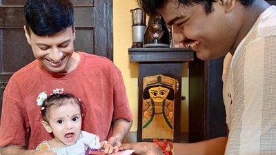 প্রথম রাখি পালন নিনির