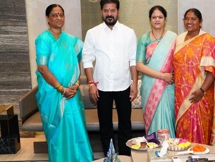 సీఎం రేవంత్ రెడ్డితో కొండా సురేఖ