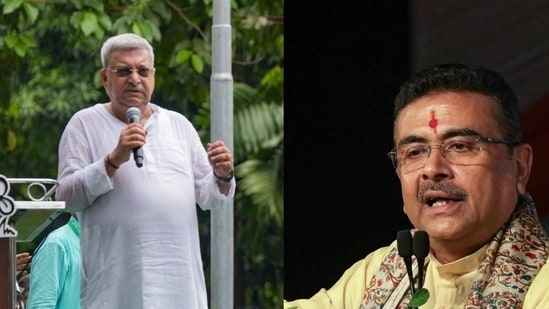 This comes after Suvendu Adhikari questioned opposition to the complete rendition of 'Vande Mataram' earlier in the day and alleged that some people were working against the country from within.