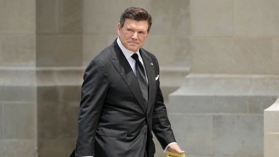 Bret Baier of Fox News confronted President Trump's criticism during his show, defending reporter Jonathan Hunt and correcting the president's statements on the Iran conflict.