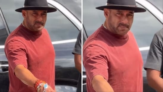 Salman Khan celebrates Raksha Bandhan.