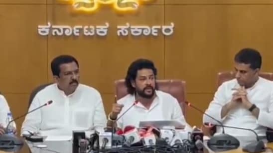 The saffron party had been stepping up pressure on the government to seek his resignation.(X Video grab)