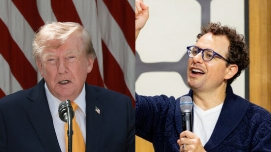 US President Donald Trump and Anthropic CEO Dario Amodei